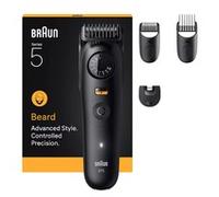 Braun Beard Trimmer 9 BT5520 Regolabarba + Accessori Bagnato e secco Colore Nero
