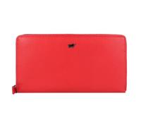 Braun Büffel RFID 16CS Zip Around Wallet Red
