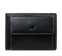 Braun Büffel Arezzo Portafoglio Protezione RFID Pelle 10.5 cm schwarz 1 (TAS044187)