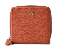 Braun Büffel Asti Portafoglio Protezione RFID Vera Pelle 10 cm arancia