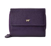 Braun Büffel Asti Portafoglio Protezione RFID Vera Pelle 12 cm viola