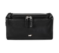 Braun Büffel Golf 3.0 Borsa da toilette Vera Pelle 26 cm nero