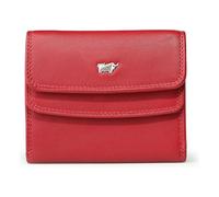Braun Büffel Golf 4CS RFID portafoglio con patta Rosso
