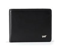 Braun Büffel Golf 3.0 Portafoglio Protezione RFID Pelle 12 cm nero
