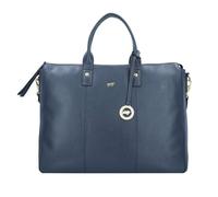 Braun Büffel Hanna Borsa shopper Vera Pelle 39 cm Vano porta PC blu