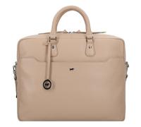 Braun Büffel Hanna Valigetta Vera Pelle 41 cm Vano porta PC beige