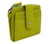 Braun Büffel Joy Custodia per carta di credito Protezione RFID Pelle 11 cm lemongrass (TAS017587)