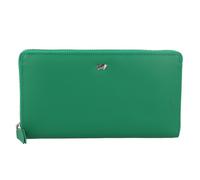 Braun Büffel Joy Portafoglio Protezione RFID Pelle 19 cm verde