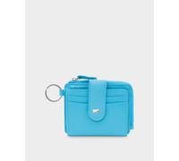 Braun Büffel Joy Rfid Porta carte di credito turchese, pelle, donna