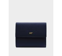 Braun Büffel Pelle Borsa con Cerniera blu marino