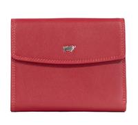 BRAUN BÜFFEL Portafoglio da uomo in vera pelle bovina con protezione RFID - Portafoglio medio con 8 scomparti per carte di credito, Colore: rosso, Di medie dimensioni, Classico