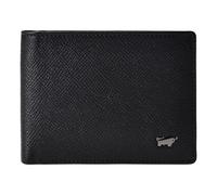 Braun Büffel Robin Portafoglio Protezione RFID Vera Pelle 11 cm nero