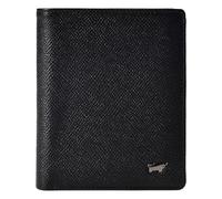 Braun Büffel Robin Portafoglio Protezione RFID Vera Pelle 12 cm nero