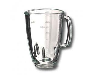 Braun caraffa bicchiere vetro frullatore Multiquick 3 5 4184 4186 MX2050 JB3060