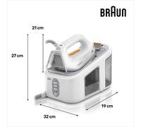 Braun CareStyle 3 Ferro da stiro con caldaia IS3132WH
