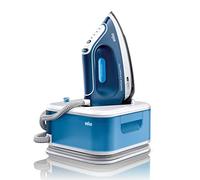 Braun TexStyle 3 IS2565BL ferro da stiro Ferro a vapore Alluminio 2400 W Blu, Bianco