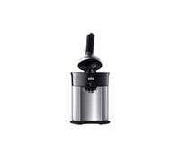 Braun CitrusQuick 7 - Spremiagrumi elettrico con braccio leva, antigoccia, beccuccio diretto per bicchieri alti, parti lavabili in lavastoviglie, 160 W, nero (CJ7050BK)
