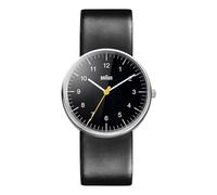 Braun classic gent orologio Uomo Analogico Al quarzo con cinturino in Pelle sintetica BN0021BKBKG