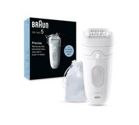Braun Epilatore Elettrico Silk-pil Wet-Dry SE5011 Bianco