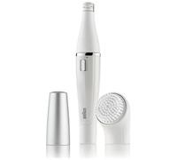 Braun FaceSpa Face Spa Depilatore Donna Epilatore Viso, Accessori Inclusi, Con Spazzola Pulizia Viso, 100% impermeabile, Idea Regalo, 810 Bianco