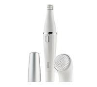 Braun Face Spa Depilatore Donna Epilatore Viso, Accessori Inclusi, Con Spazzola Pulizia Viso, 100% impermeabile, Idea Regalo, 810 Bianco