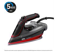 Braun - Ferro A Vapore Freestyle 5 Si5057rd-rosso Nero Braun