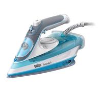 Braun TexStyle 5 SI 5006 BL Ferro da stiro a secco e a vapore Piastra in Ceramica 2600 W Blu, Grigio, Bianco