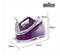 Braun Ferro da stiro CareStyle 1 Pro 1,7 l piastra FreeGlide 3D