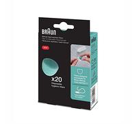 Braun Filtri per Aspiratore nasale manuale 1 , 20 pz , Filtri igienici usa e getta , Da utilizzare con Braun Aspiratore nasale manuale 1 , BNF020