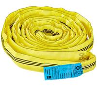 Braun GmbH 30061RS - Cinghia circolare 3.000 kg, portata 6 m, lunghezza utile = 3 m, infinita con anima in poliestere, colore: Giallo