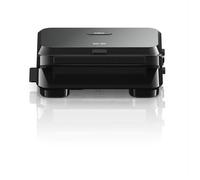 Piastra Elettrica Bistecchiera Compatta SnackMaker 5 Potenza 800 Watt Piastre Removibili Colore Nero