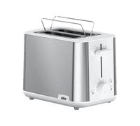 Braun HT 1510 2 fetta/e Acciaio inox Bianco Plastica Acciaio 0X23010033