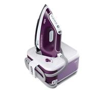 Braun IS2577VI Stazione Ferro da Stiro a Vapore Serie 2, Piastra in Ceramica, Pressione 5 Bar, Sistema Anticalcare, Colore Viola