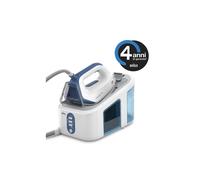 BRAUN IS3157BL FERRO DA STIRO CON CALDAIA 2400W 6,8 BAR SERBATOIO 2LT COLORE BIANCO/BLU - PROMO
