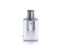 Braun J 500 WH Estrattore di succo 900 W Acciaio inossidabile, Bianco