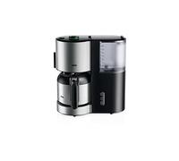 Braun KF5105BK Macchina per il caffè americano con filtro, AromaSelect, 10 tazze, 1000 Watt, nero, acciaio inox