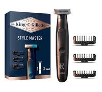 King C. Gillette Style Master - Rasoio per barba da uomo, con tecnologia CenterCut e taglio perfetto, con 4 pettini