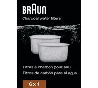 Braun kit 6x filtro ai carboni macchina da caffè filtro americana KF60 KF70