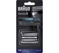 Braun Series 3 21B Testina Di Ricambio Per Rasoio Elettrico Barba - Nero - Compatibile Con I Rasoi