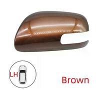 (Braun LH) Copertura dello specchietto retrovisore esterno per Toyota Corolla Altis E150