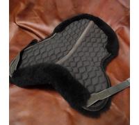 Braun / Marrone Cuscino Sella,Primavera,Base per Sella Di Vera Pelliccia Agnello