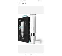 Braun Mini Rifinitore Corpo BS1000, Rifinitore Elettrico Corpo Uomo E Donna, Bianco
