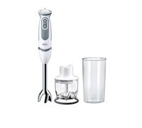 Braun MultiQuick 9 MultiQuick 5 Vario MQ 5220 WH 0,6 L Frullatore ad immersione 1000 W Grigio, Acciaio inox, Bianco
