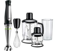 Braun MQ 745 Aperitif Frullatore ad Immersione, 750 W, Plastica, 4 accessori, Nero