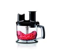 Braun MQ70 Accessorio Robot da Cucina All-in-One per Minipimer MQ3, MQ700,MQ5 con Sistema EasyClick, Lama per Affettare, Lama per Sminuzzare, Lama Julienne, Accessorio per Tritare, capacità 1,5l,Nero