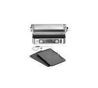 Braun Multigrill 9 Pro - 0X17900007 - Griglia di contatto con Sonda Termica Integrata, 2200 W, Nero-Acciaio Inossidabile