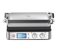 Braun Griglia a contatto MultiGrill 9 Nero/Acciaio inox