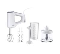 Braun MultiMix 3 - Hand Mixer con 4 Accessori, 550W, Bianco