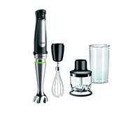 Braun MQ 7025X 0,6 L Frullatore ad immersione 1000 W Nero, Acciaio inox