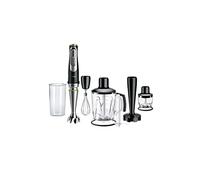 Braun MultiQuick 9 MQ9147X Minipimer con 5 anni di ASSISTENZA, Frullatore ad Immersione, Potenza 1200W, 5 accessori, antischizzo, TECNOLOGIA POWERDRIVE Miscelazione più sottile, NERO